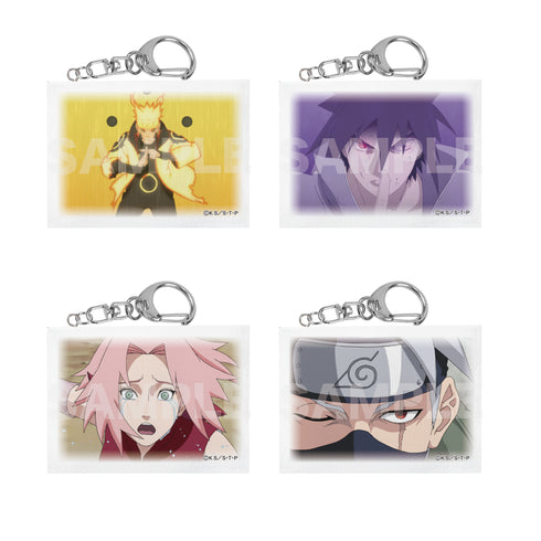 『NARUTO -ナルト- 疾風伝』ミニチュアキャンバスキーホルダー 01 第1弾 BOX