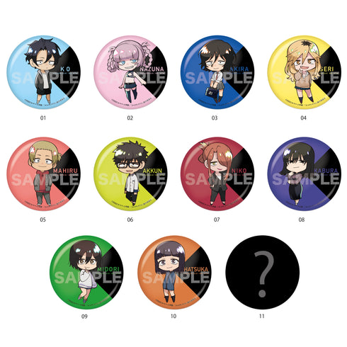 『よふかしのうた』メタリック缶バッジ 01 第1弾 (全11種) BOX