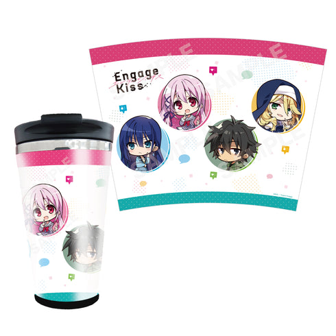 『Engage Kiss』メタリックタンブラー 01 シュウ・キサラ・アヤノ・シャロン
