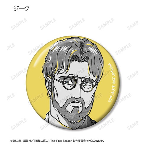 『進撃の巨人』トレーディング Ani-Art BLACK LABEL 缶バッジ ver.B BOX