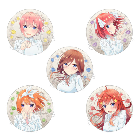 『映画 五等分の花嫁』描き下ろし缶バッジ5個セット ∬ ED