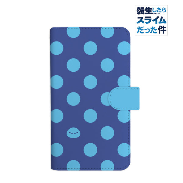 『転生したらスライムだった件』リムル 水玉擬態手帳型スマホケース