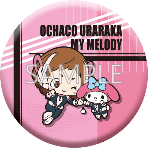 『僕のヒーローアカデミア×サンリオキャラクターズ』トレーディング缶バッジA1年A組 BOX