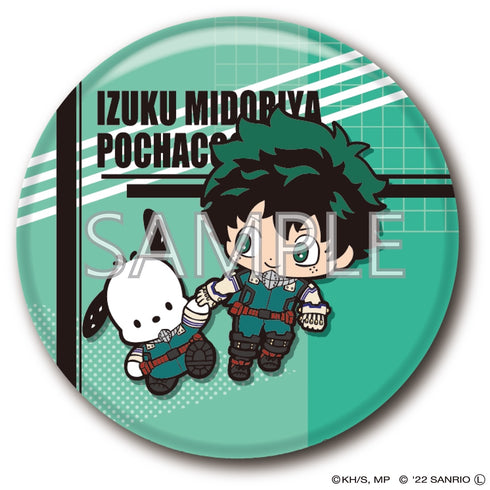 『僕のヒーローアカデミア×サンリオキャラクターズ』トレーディング缶バッジB 1年A組 BOX