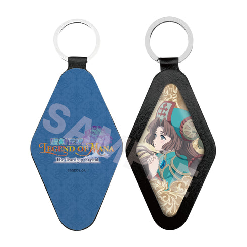 『聖剣伝説 Legend of Mana -The Teardrop Crystal-』レザーキーホルダー 07 蛍姫