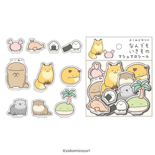 なんでもいきもの マシュマロシール