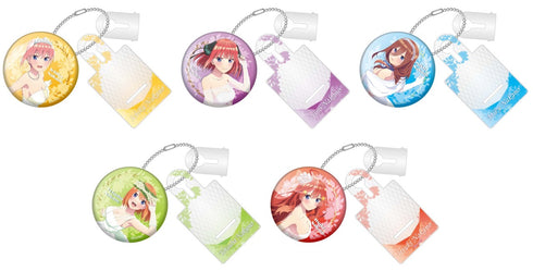 『映画 五等分の花嫁』缶バッジイーゼルキーホルダー 中野四葉