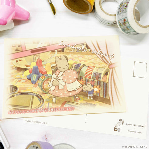 『サンリオ』写真モチーフポストカード9 マロンクリーム