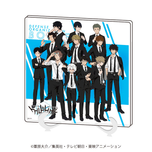 『ワールドトリガー』アクリルアートボード 01/集合デザイン スーツver. (描き下ろし)