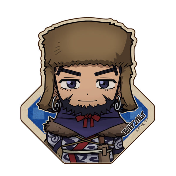 「ゴールデンカムイ」ウッドクリップ(安全ピン付) キロランケ 樺太編