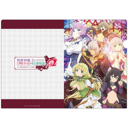 「異世界魔王と召喚少女の奴隷魔術Ω」 クリアファイルB