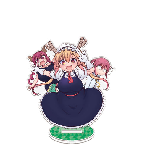 「小林さんちのメイドラゴン」トール&イルル&小林さん アクリルキャラスタンドD