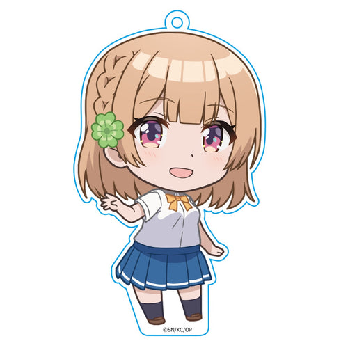 「幼なじみが絶対に負けないラブコメ」志田黒羽 ぷにこれ!キーホルダー(スタンド付)