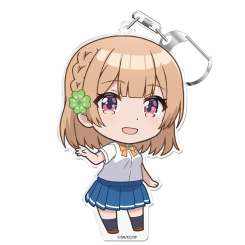 「幼なじみが絶対に負けないラブコメ」志田黒羽 ぷにこれ!キーホルダー(スタンド付)