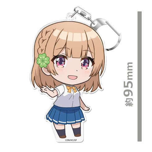 「幼なじみが絶対に負けないラブコメ」志田黒羽 ぷにこれ!キーホルダー(スタンド付)