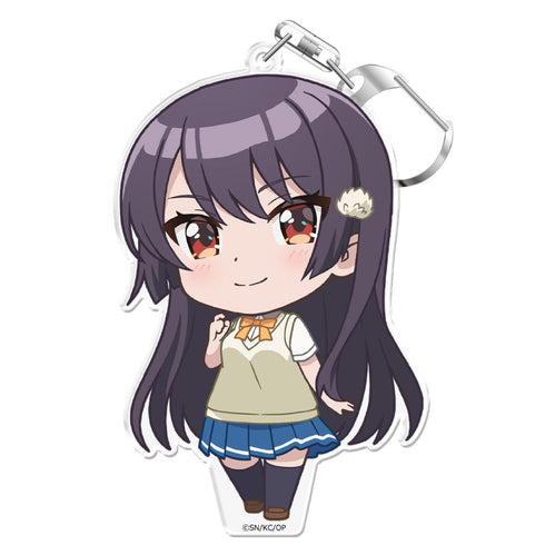 「幼なじみが絶対に負けないラブコメ」可知白草 ぷにこれ!キーホルダー(スタンド付)