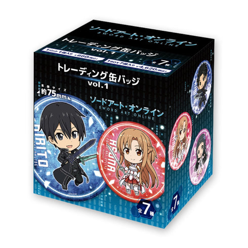 『ソードアート・オンライン アリシゼーション War of Underworld』トレーディング缶バッジ vol.1 BOX