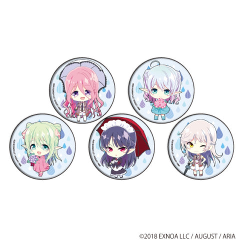 「あいりすミスティリア!~少女のつむぐ夢の秘跡~」缶バッジ 03/梅雨ver. BOX (全5種)(ミニキャラ)