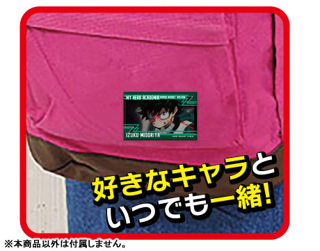 『僕のヒーローアカデミア THE MOVIE ワールドヒーローズミッション』スクエアCANバッジ BOX