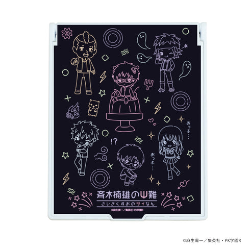 『斉木楠雄のΨ難』デカキャラミラー 01/集合デザイン(ネオンサインアート)