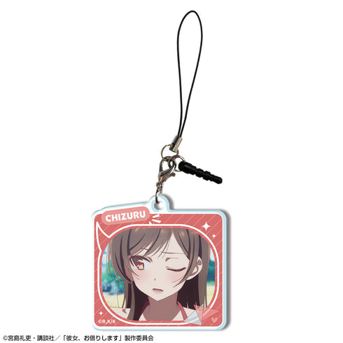 『彼女、お借りします』アクリルイヤホンジャックアクセサリー デザイン05(水原千鶴/E)