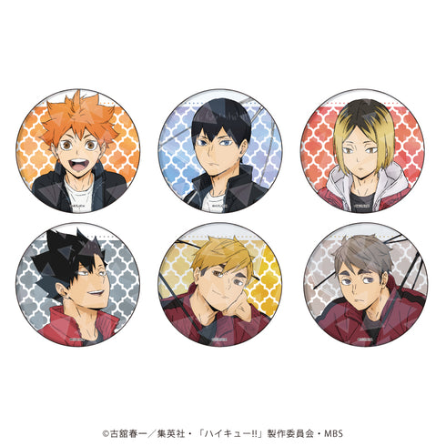 『ハイキュー!!』ホログラム缶バッジ(65mm) 01/レインver. BOX(全6種)