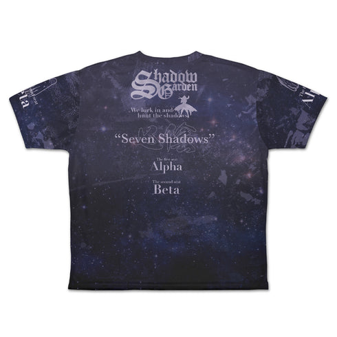 『陰の実力者になりたくて!』アルファ&ベータ 両面フルグラフィックTシャツ