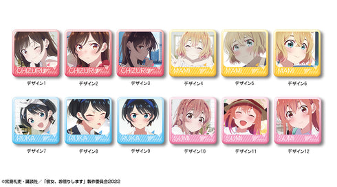 『彼女、お借りします』ぷくっとバッジコレクション BOX