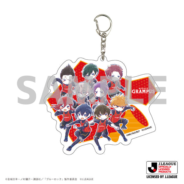 TVアニメ『ブルーロック』×Jリーグ デカアクリルキーホルダー 15/名古屋グランパス(グラフアートイラスト)