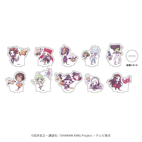 TV動畫《靈媒王》 壓克力迷你立牌 09/萬聖節版 盲盒(全10種)(Graph Art插畫)