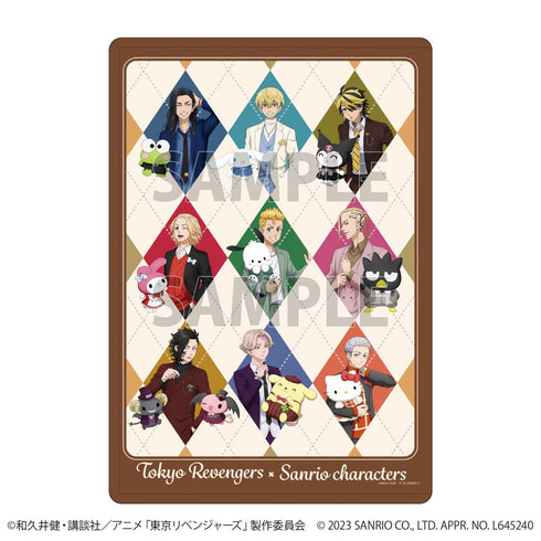 TVアニメ『東京リベンジャーズ』×サンリオキャラクターズ キャラクリアケース 01/アーガイルデザイン(描き下ろしイラスト)