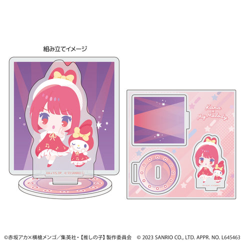 TV動畫《【推的孩子】》×三麗鷗角色系列 壓克力立牌 04/有馬佳奈×美樂蒂(全新繪製插圖)