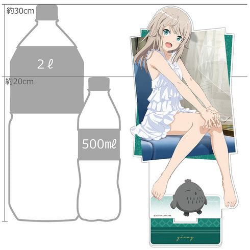 『連盟空軍航空魔法音楽隊 ルミナスウィッチーズ』描き下ろし特大アクリルスタンド(ヴァージニア・ロバートソン/ルームウェア)