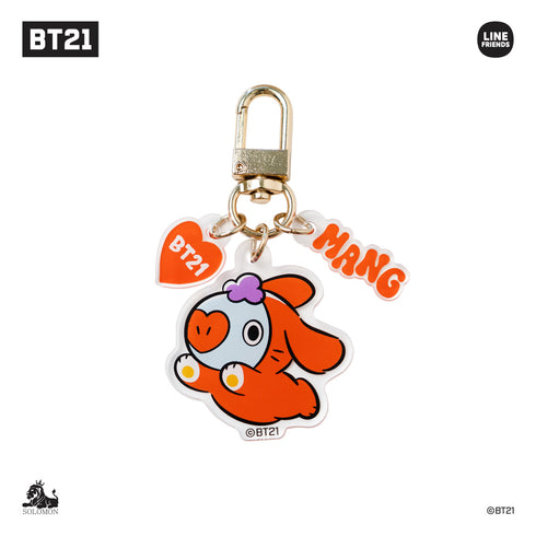 『BT21』RABBIT アクリルキーリング MANG