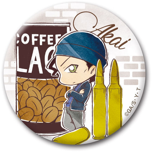 『名探偵コナン』缶バッジ (ミニチュア) 7種 BOX