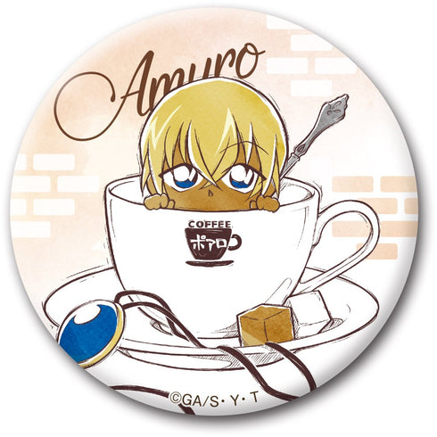 『名探偵コナン』缶バッジ (ミニチュア) 7種 BOX