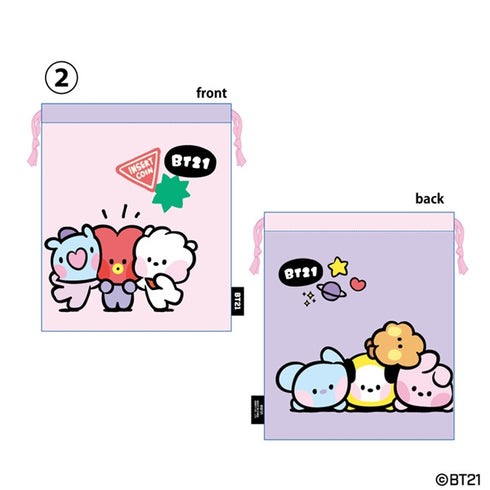 『BT21』minini 巾着 /(2)