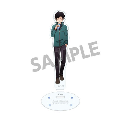 『ワールドトリガー』描き下ろしアクリルフィギュア 風間蒼也 日常 ver.
