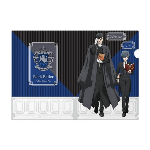 『黒執事 -寄宿学校編-』クリアファイル /(3)セバスチャン・ミカエリス&シエル・ファントムハイヴ