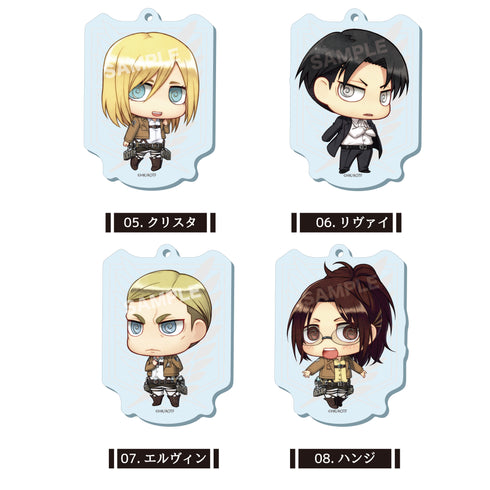 『進撃の巨人』まるっとスタンドキーホルダー /01 第1弾(全8種)【BOX】【202602再販】