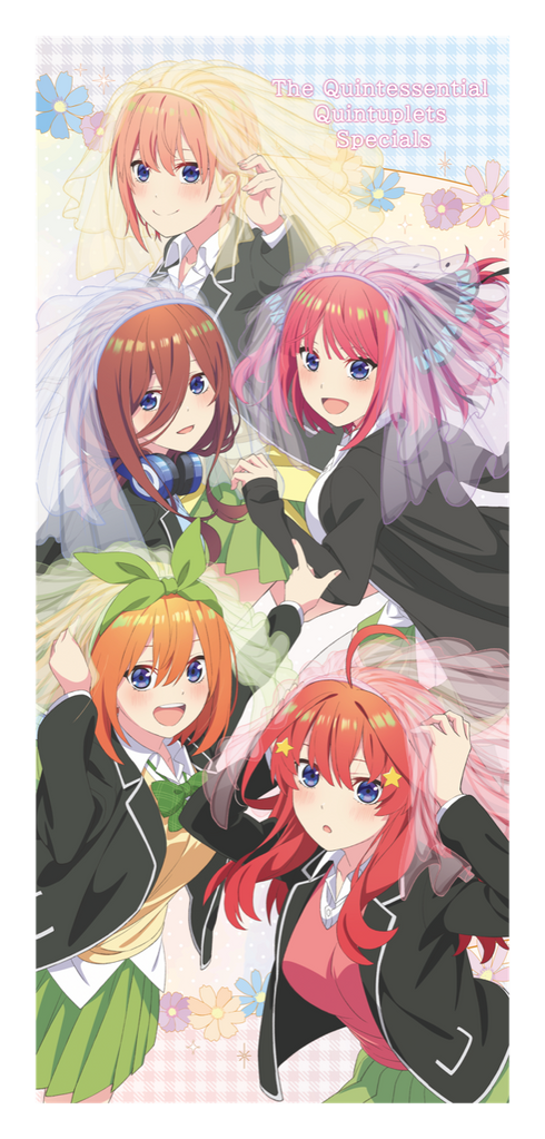 『五等分の花嫁∽』スポーツタオル