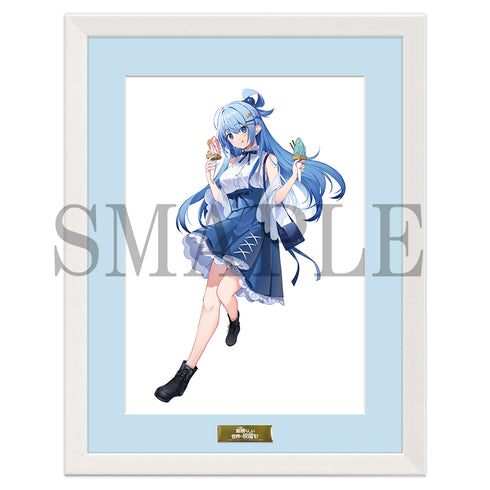 『この素晴らしい世界に祝福を!』誕生祭2023 描き下ろしキャラファイングラフ アクア