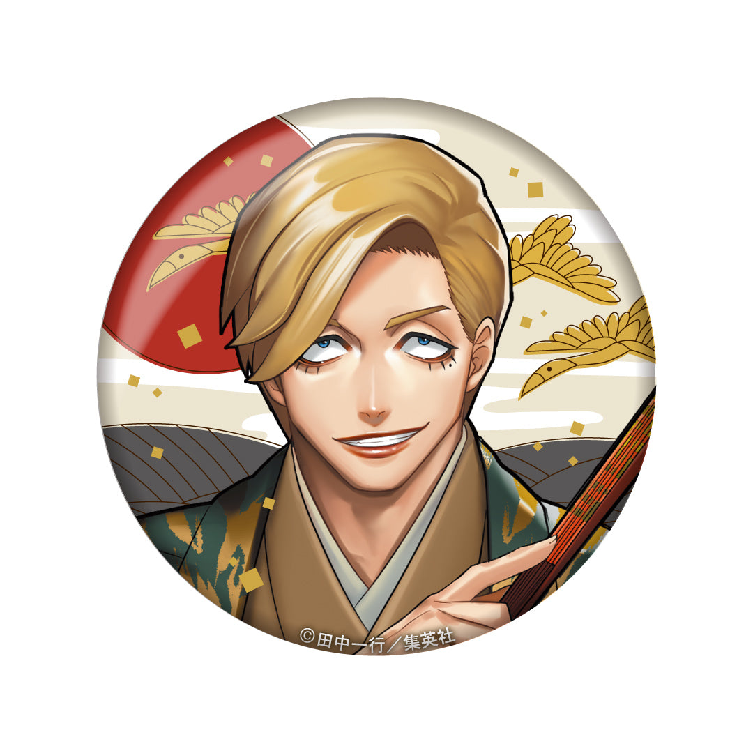ジャンケットバンク』缶バッジ 獅子神 敬一 – Anime Store JP（アニメ