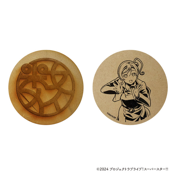 『ラブライブ!スーパースター!!』木製コースター【米女 メイ】