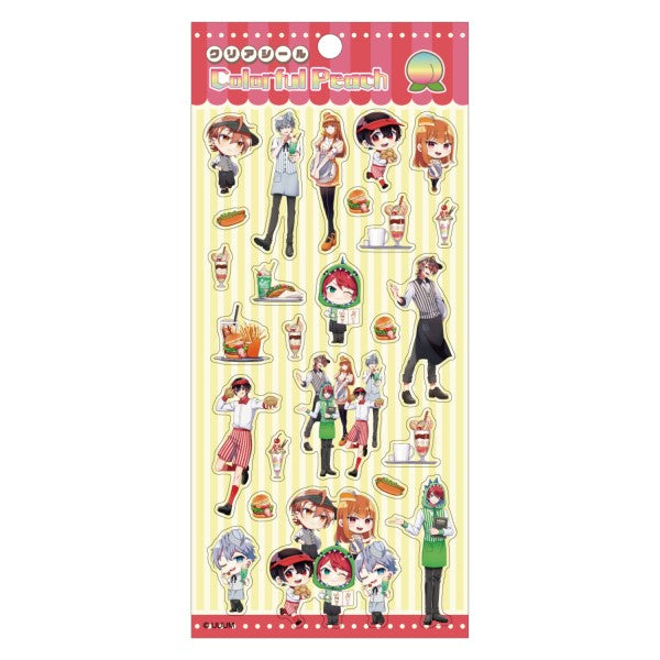 『カラフルピーチ』クリアシール ダイナー /(1) 【202602再販】