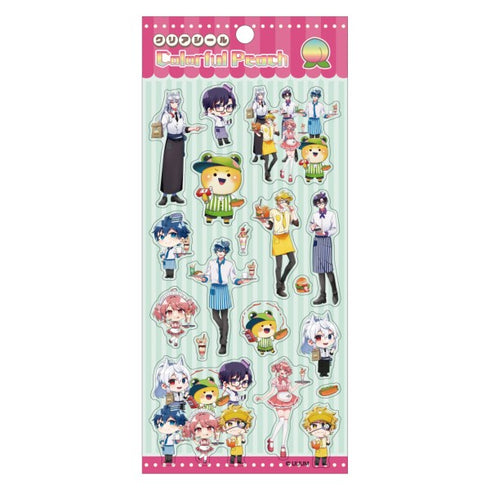 『カラフルピーチ』クリアシール ダイナー /(2)【202602再販】