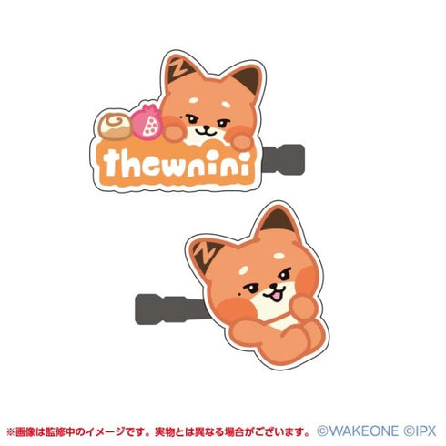 『zeroni』アクリルヘアクリップ /(4)thewnini