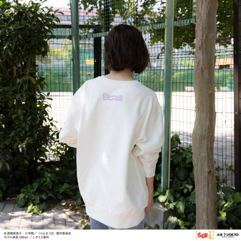 『らんま1/2』TVアニメ第2弾 ポップイラストスウェット 1(早乙女乱馬 & シャンプー)