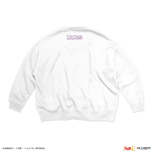 『らんま1/2』TVアニメ第2弾 ポップイラストスウェット 1(早乙女乱馬 & シャンプー)