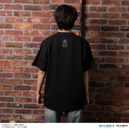 《死亡笔记》第一弹 场景插画T恤 5(尼尔)黑色